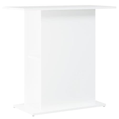vidaXL Soporte para Acuario Madera de ingeniería Blanco 75x36x72,5 cm