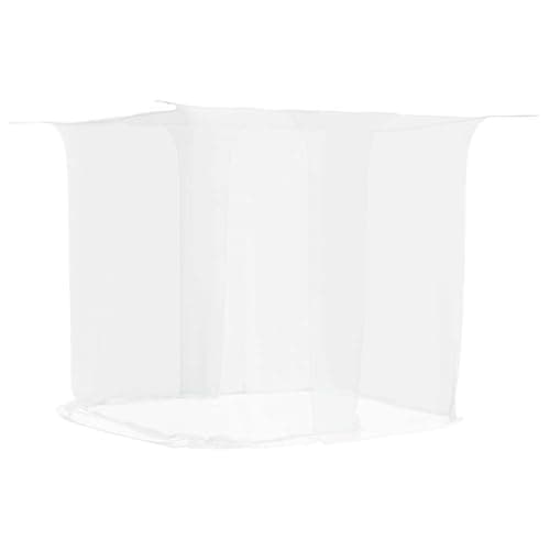 vidaXL Mosquitera Colgante 156 Malla Blanca 220x200x210 cm, mosquitera para Cama, Tienda de campaña con Dosel para Cama, Cortina antimoscas