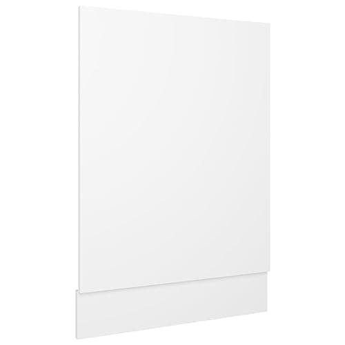 vidaXL Panel para lavavajillas Lyon Blanco 45x3x67 cm de Madera de ingeniería