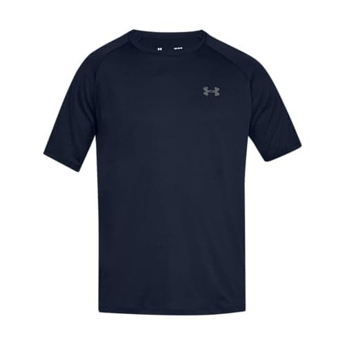 Under Armour Ua Tech 2.0 Ss Tee, Camiseta Hombre, Azul (Academy/Graphite 408), L