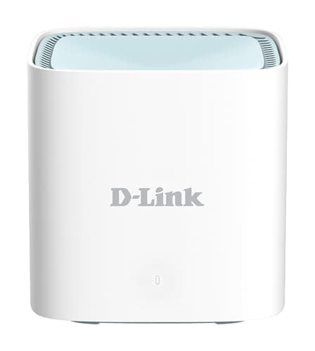 D-Link M15-2 Eagle Pro AI AX1500, Pack 2 Extensores WiFi 6, 1500 Mbps, Mesh Inteligente, Optimizador tráfico, Roaming, Puertos Gigabit, Modos Router o Extensores, WPA3, Control Voz Alexa/Google