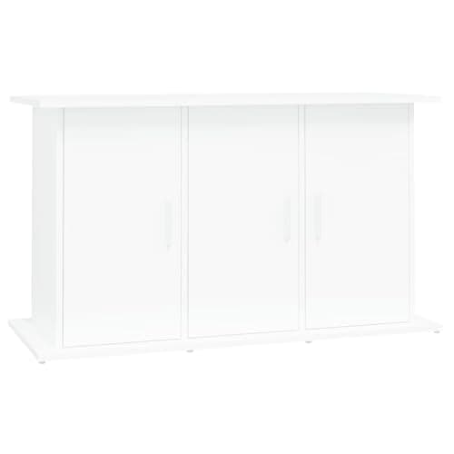 vidaXL Soporte para Acuario Madera de ingeniería Blanco 101x41x58 cm