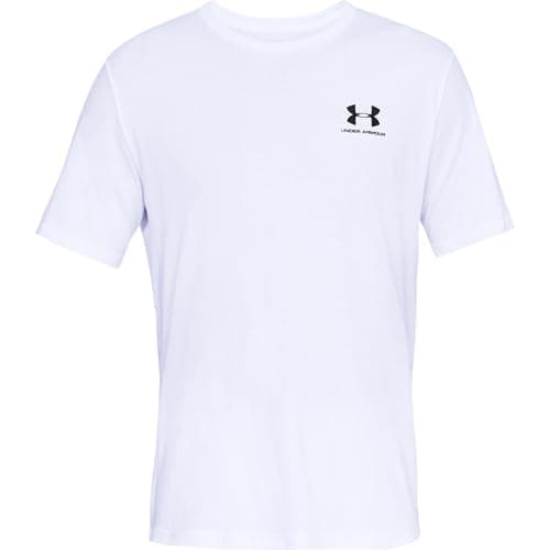 Under Armour Ua Sportstyle Lc Ss Camiseta, Blanco, S Hombre