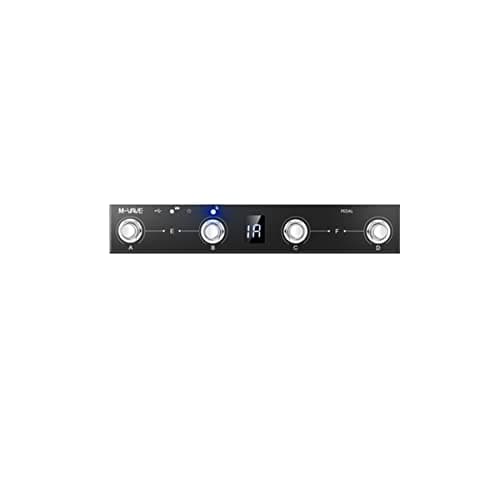 M-Vave - Pedal MIDI inalámbrico, negro, MVA-MCP