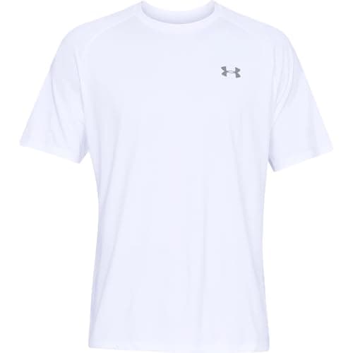 Under Armour Ua Tech 2.0 Ss Tee, Camiseta Hombre, Blanco, M