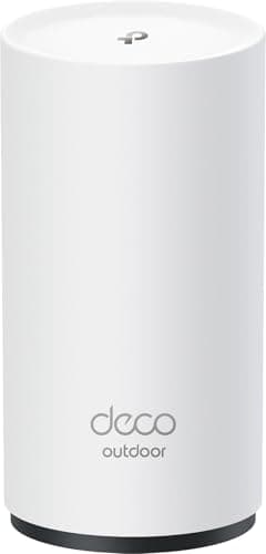 TP-Link Deco BE25-Outdoor(1-Pack) - Dual-Band 7 Mesh Wi‑Fi System (BE3600, 3.6Gbps), 2 Ports 2.5Gbps, MLO, AI‑Roaming, HomeShield