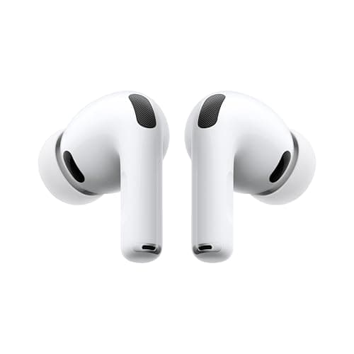 Apple AirPods Pro 3 Auriculares inalámbricos con cancelación Activa de Ruido, medición de frecuencia Cardiaca, Auriculares Bluetooth, Audio Espacial, Sonido de Alta fidelidad y Carga por USB-C