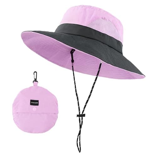 FYting Gorro Pescador Hombre,Bucket Hat,Gorro Pescador,UPF 50+, Plegable, Impermeable | Protección Solar | Secado Rápido, para Playa, Piscina, Campamento, Picnic, MontañIsmo, Pesca, Viaje(Púrpura)