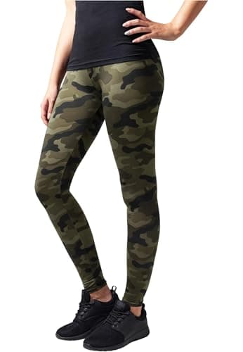 URBAN CLASSICS Leggings para Mujer, Camuflaje, Material Opaco, Elástico y Cómodo Tallas XS - 5XL