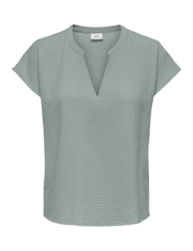 JdY JDYLION S/S Top WVN Noos, Blusas Mujer, Chinois Green,