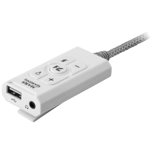 Mars Gaming MSC2, Tarjeta Sonido Externa USB 7.1, PS5/ PS4/ PC/Mac/Switch, Negra