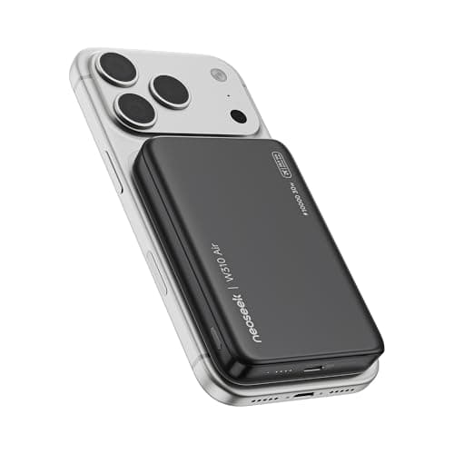 Neoseek Qi2 15W Power Bank Magnético 10000mAh, Batería Externa Carga Rápida PD 30W, Cargador Portátil Inalámbrico Magsafe Compatible con iPhone 17 Pro MAX Air/16/15/14/13/12