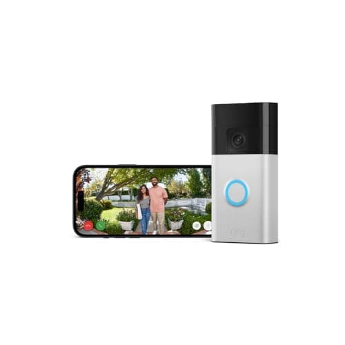 Ring videotimbre con batería (Battery Video Doorbell) (2024), con vídeo HD de cuerpo entero, instalación fácil por cuenta propia (5 min) | con batería integrada I 30 días gratis de Ring Home