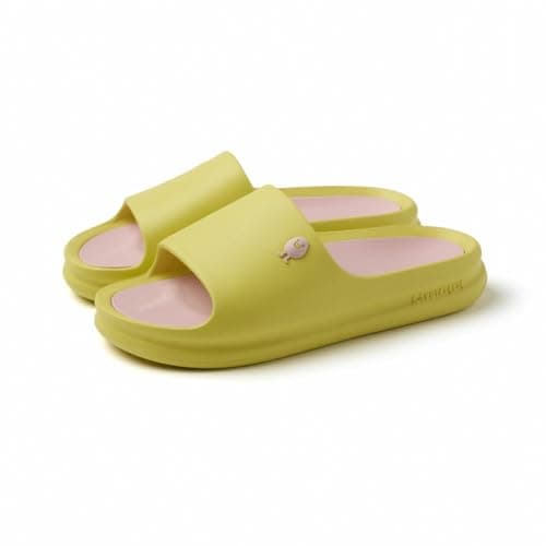 Hot Potatoes Chanclas tipo pala color Amarillo