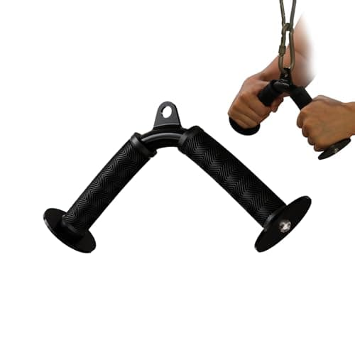 Fitarc Máquina de cable extraíble para tríceps, barra en V, tríceps, barra desplegable LAT para gimnasio
