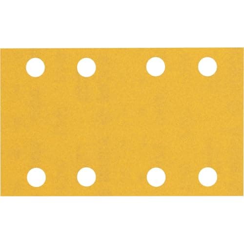 Bosch Professional 10 x Lijas Expert C470 con 8 agujeros, para Madera dura, Pintura sobre madera, 80 x 133 mm, Grano 240, Accesorios Lijadora orbital