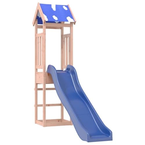 vidaXL Parque Infantil de Exterior Madera Maciza de Abeto Douglas