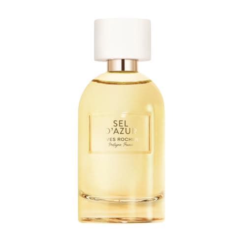 Yves Rocher Eau de Parfum Sel D’Azur PLEINES NATURES 100ml – Perfume para Mujeres cítrico fresco con limón, pomelo y cedro – 88% origen natural – Fabricado en Francia - Idea de Regalo Día de la madre