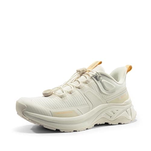 NORTIV 8 Zapatos de Senderismo Botas de Montaña Mujer Zapatillas Trekking Caza Antideslizante Ligeros al Aire Libre Transpirables Ligero,Size 39,Beige,SNHS239W