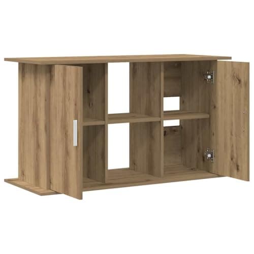 vidaXL Soporte para Acuario de Roble Artesanal, 101 x 41 x 58 cm, Madera de ingeniería