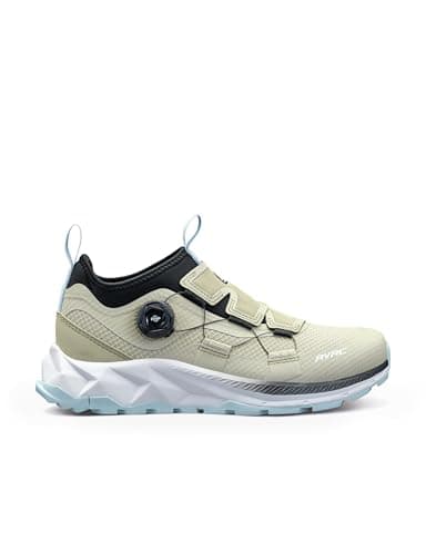RevolutionRace Ease Walking Shoes para Mujer, Zapatos de Senderismo con Sistema Fitgo, Eucalyptus, 37