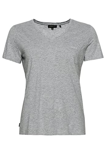 Shirt Studios Pocket V Neck tee Superdry Mid Marl 34 Mujer