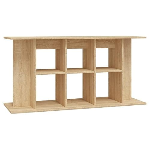 vidaXL Soporte para Acuario Madera ingeniería Roble Sonoma 120x40x60cm