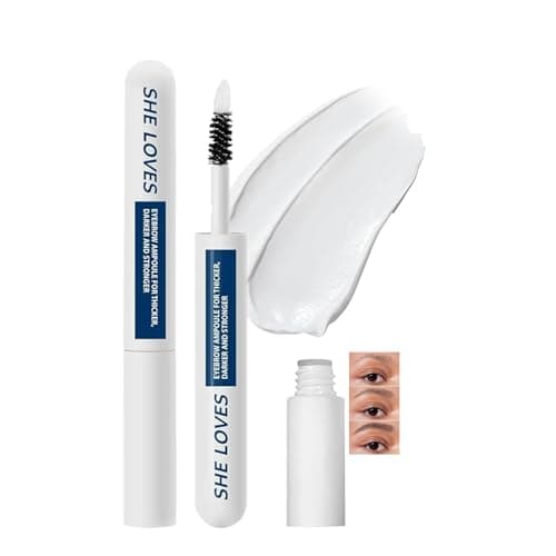 Sérum para cejas Booster Essence Restauración, Suero para cejas 3,5 ml, suero Eyebrow Serum, para un crecimiento natural y pestañas más largas y gruesas, fortalece y estimula los folículos