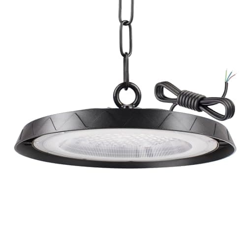 Tayire 100W Naves Industriales LED, 10000LM UFO Lámpara Alta Bahía IP65 Campana Industrial UFO Foco LED Taller Lámpara para Fábricas, Aeropuerto, Patio, Restaurante