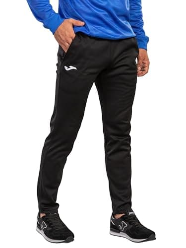 Joma Cleo II Pantalon Largo Deportivo, Hombre, Negro, L