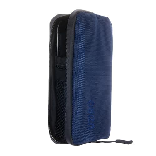 UZIRO Funda Móvil Impermeable para Bicicleta, Bolsa para Ciclismo Gravel, Bikepacking, Resistente al Agua, Protección para Smartphone en Condiciones Extremas, Ideal para Ciclistas, Color Azul