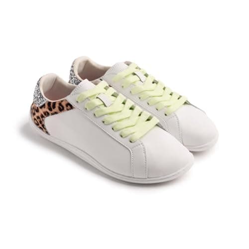 Gioseppo ANDEI, Zapatillas Barefoot Mujer, Calzado Respetuoso de Piel, Puntera Redonda Ancha, Plantilla extraíble, transpitable, Flexible y torsionable para una pisada Natural, Drop 0, Suela Plana