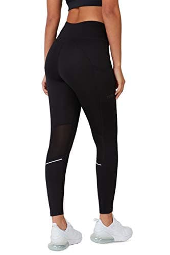 TCA Mallas/Leggings Performance SuperThermal Talle Alto para Mujer - Negro, XS