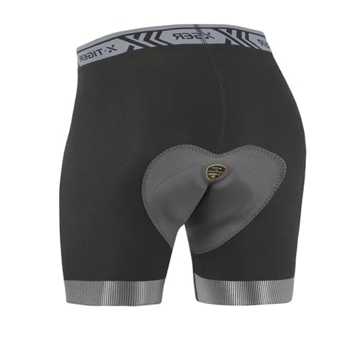 X-TIGER Culotte Ciclismo Hombre Esponja Acolchado Ropa Interior de Bicicleta MTB Pantalon Culote Ciclista Corto