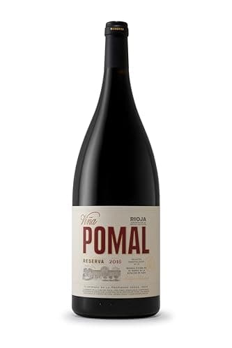 VIÑA POMAL Reserva Magnum, Vino tinto DO Rioja, 100 por 100 Tempranillo, Botella 1.5 l