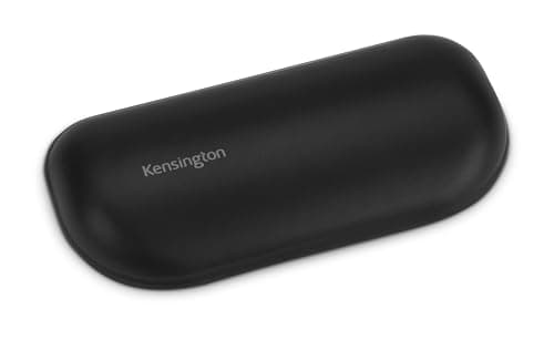 Kensington K52802WW - Reposamuñecas Ergosoft para Ratón, con Gel y Tacto Suave, Diseñado Ergonómicamente, con Protección Contra Lavados, Color Negro