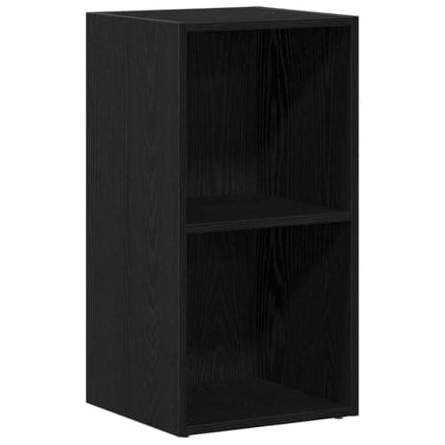 vidaXL Caja para almacenaje LP 71x34x36cm Madera de ingeniería, Soporte para Tocadiscos, Unidad para Tocadiscos, Soporte para Tocadiscos con Almacenamiento