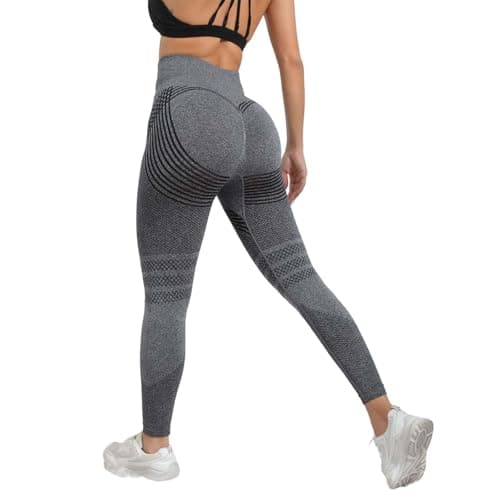 riou Leggins Anticelulitico Mujer, Leggins 3D Anticelulitis Mujer Push Up, Leggings de Celulitis Compresión, Lipedema Mallas Adelgazante Anti Cellulite Leggings para Yoga y Fitness