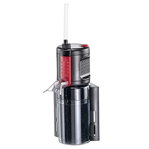 Ferplast Hydor Filtro Interno Crystal 50 Acuarios 20-50 litros, 2 Etapas, Carbón Activado y Kit Venturi Incluido