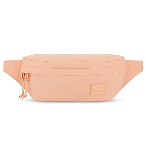 JOHNNY URBAN Riñonera Hombre y Mujer Naranja - Tom - Riñoneras Hip Bag para Festivales y Deportes - Bolsa de Cintura Hipster Fanny Pack Bolso de Viaje - Repelente al Agua