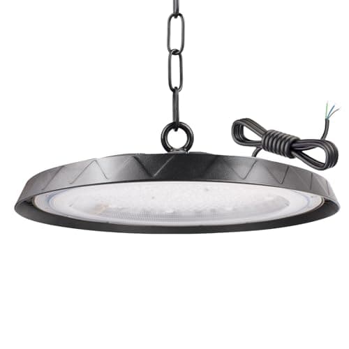 Tayire 300W Naves Industriales LED, 30000LM UFO Lámpara Alta Bahía IP65 Foco LED Taller Lámpara Campana Industrial UFO para Fábricas, Aeropuerto, Patio, Restaurante