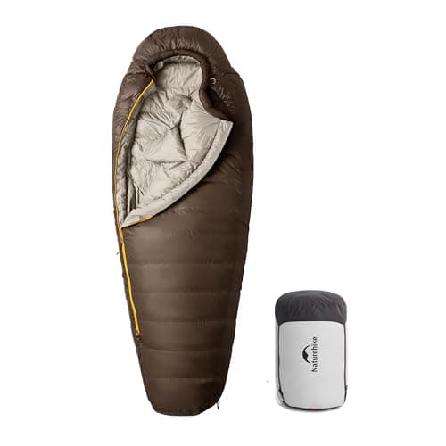 Naturehike Snowbird, saco de dormir de momia, de plumas, acolchado invernal, para camping, actividades al aire libre, ultraligero, de patos