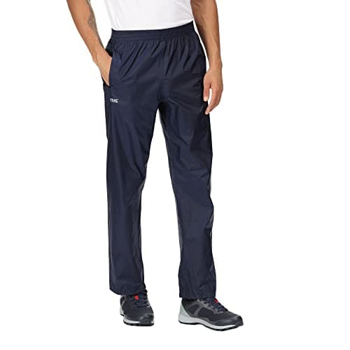 Regatta Waterproof - Pantalones para Hombre, tamaño M, Color Azul