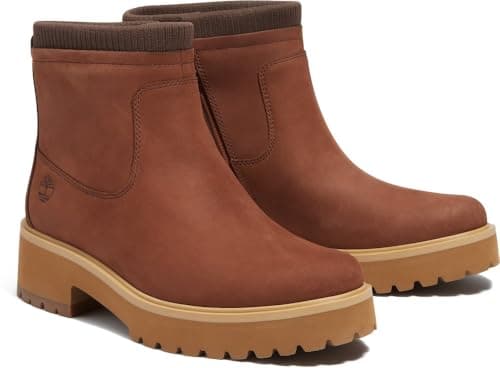 Timberland Carnaby Cool Chelsea Damen Stiefelette TB 0A5NQ7 D69 Braun, Md Brn Nubuck, 9 UK Wide