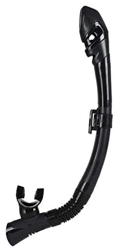SEAC Fast Dry Tubo con Boquilla Ergonómica de Silicona, Unisex Adulto, Negro, Única