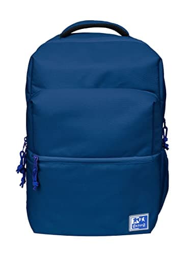 Oxford B-Ready, Mochila Escolar Unisex, 18 L, 42 m, Bolsillo Acolchado para Portátil, Poliéster Reciclado RPET