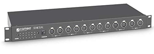 Cameo SB 6 DUAL - Distribuidor DMX de 6 canales (3 pines e 5 pines)