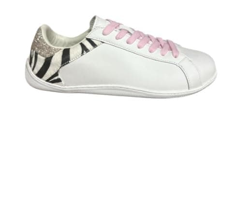 Gioseppo ANDEI, Zapatillas Barefoot Mujer, Calzado Respetuoso de Piel, Puntera Redonda Ancha, Plantilla extraíble, transpitable, Flexible y torsionable para una pisada Natural, Drop 0, Suela Plana