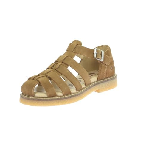 Kickers Kick Lergo, Sandalias Planas Mujer, marrón Claro, 41 EU