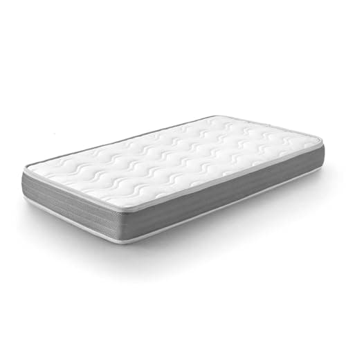 KUO Baby - Colchón de Minicuna Baloo Plus | Colchón en Dos etapas | Máxima traspirabilidad y adaptabilidad | 80 x 50 cm | Viscoelástica Innogel Perfilada | Certificado Oeko-Tex Standard 100